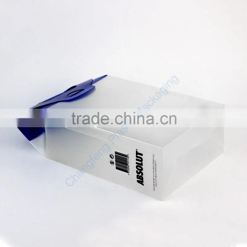 Customized Printing Frosted Clear Plastic Packaging Box