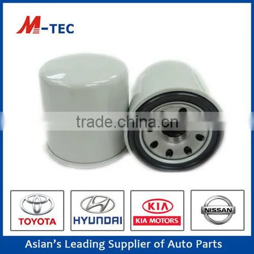 High efficiency hot sale doosan oil filter 15208-W1191 for Japan car