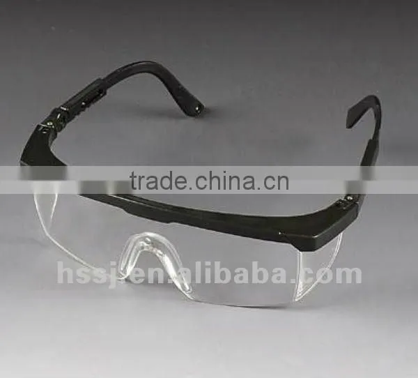 2016 wide frame safety glasses PC safety glasses CE EN166 safety glass medical safety glasses supplier