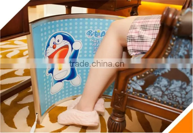 Foot Keep warm curvature home and office used electric heater