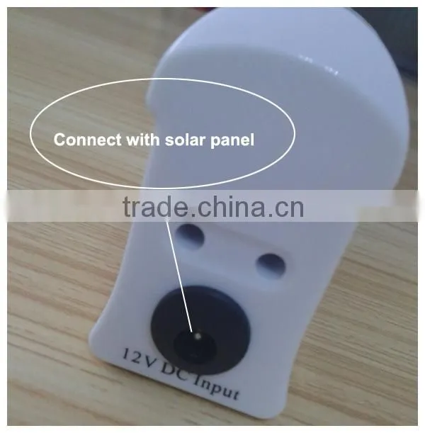 AC DC charge solar portable tube light