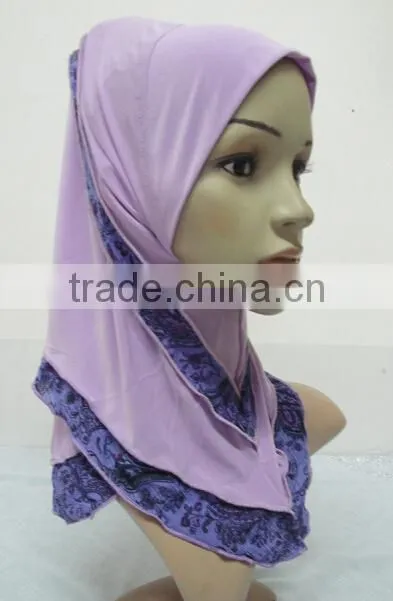 H256 small girl hijab ,new style scarf hijab