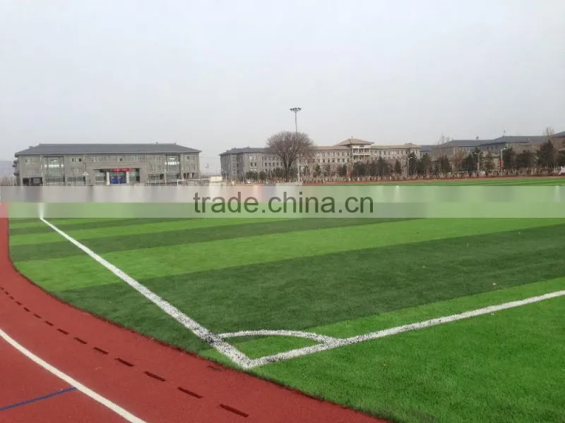 Red or blue color running track ,13mm synthetic rubber running track