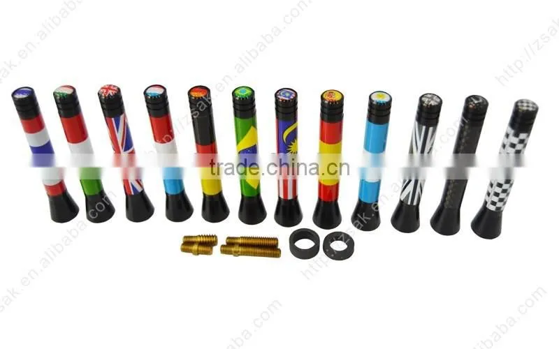 Car antenna with national flag mini antenna high quality