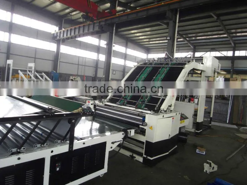 Flute corrugated cardboard laminator machine