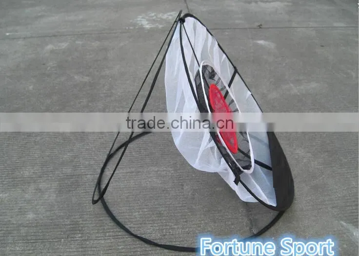 Pop up single-side golf practice 24"chipping net with factory price