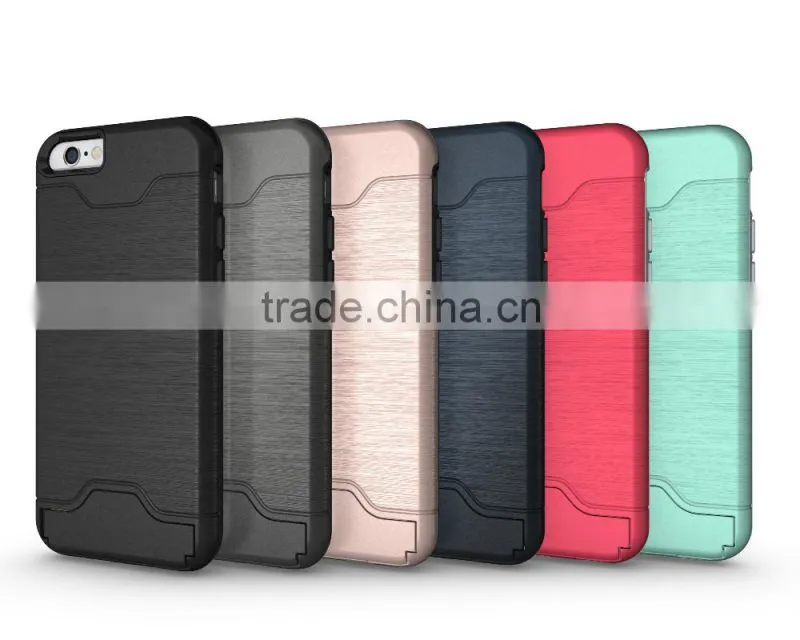 Shockproof Hybrid Armor Cases For Iphone 6 And 6s,Hybrid Armor Kickstand Case For Iphone 6 For Iphone 6s