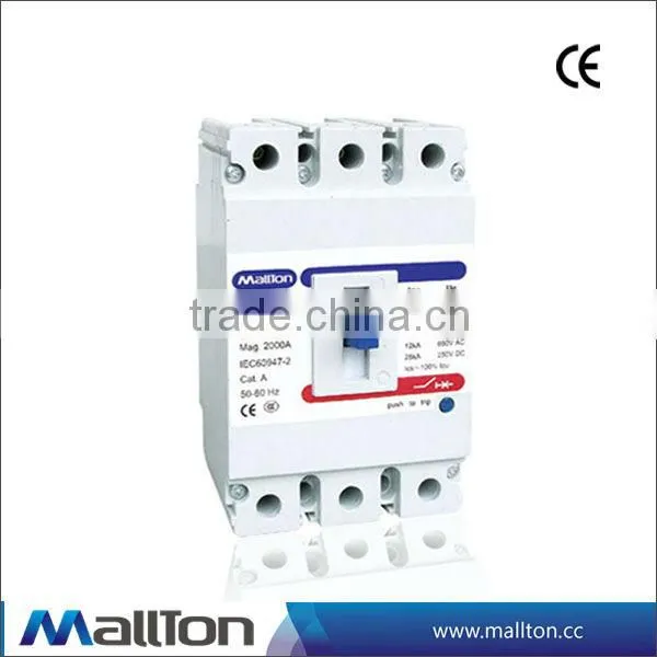 CE certificate 225a dc mccb