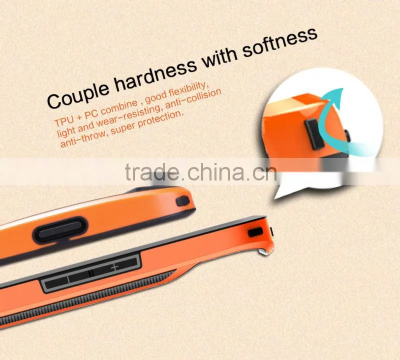 For HTC ONE E8 Armor series TPU+PC combine bumper case