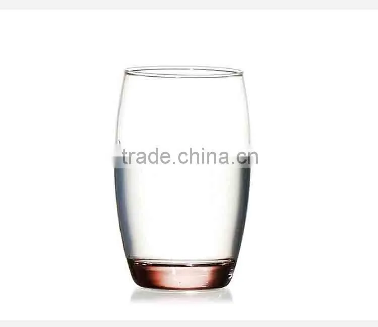 Oval Glass Juice Cup Yogurt Mousse Cup Office Home New Water glass