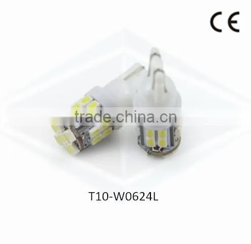 24smd 12v led car bulb t10 led light bulb