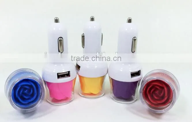 Promotion Universal Bullet Mini USB Car Charger Universal Adapter for HTC Cell Phone MP3 MP4