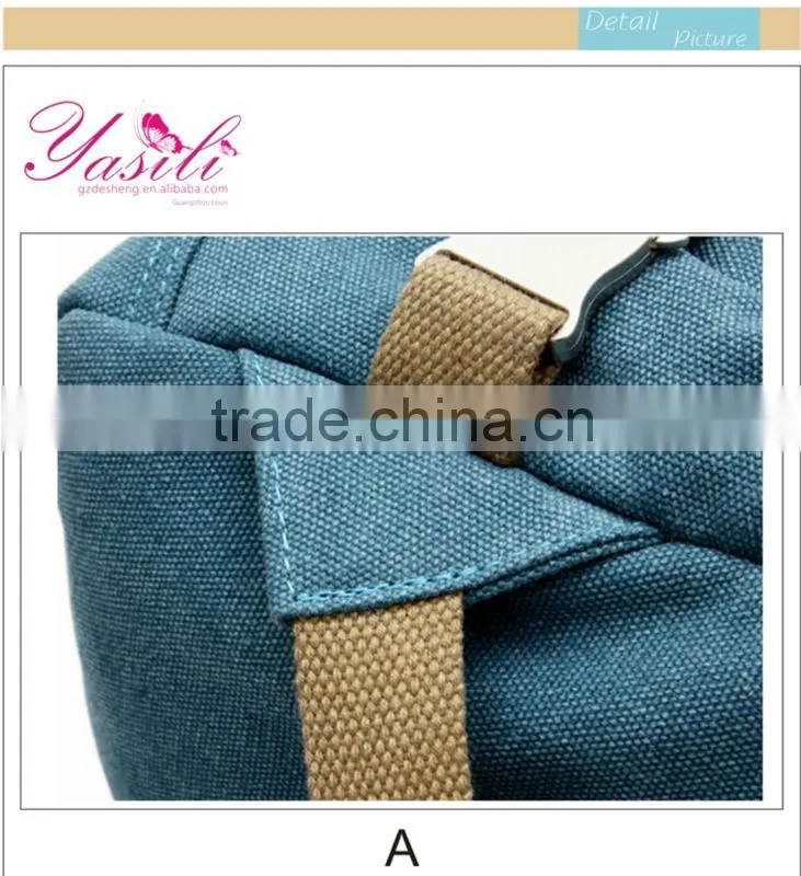 2014 backpack for school;blue canvas backpack;fashionable backpacks