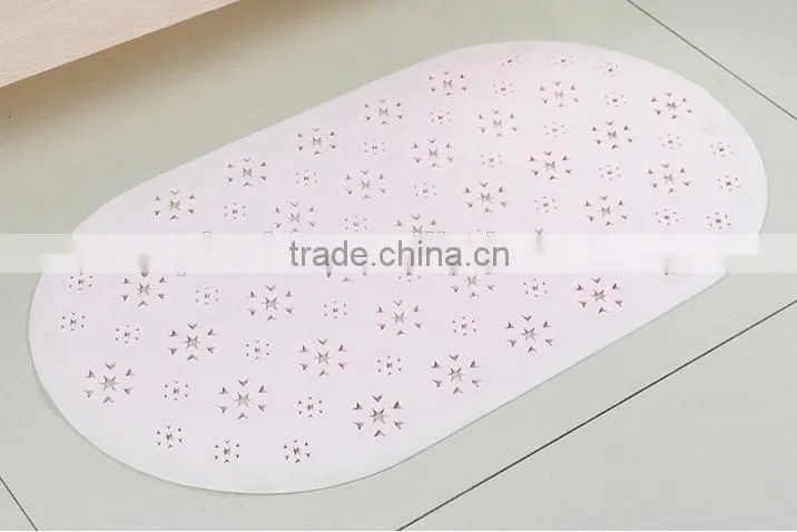 various of patterns,safty ecofriendly pvc bath mat