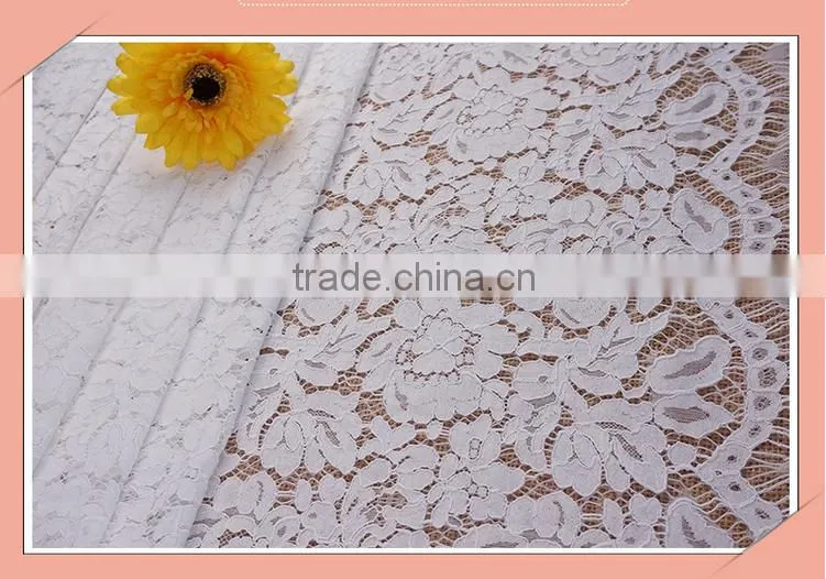China whosale Spring and Summer hot sale lace dress fabric