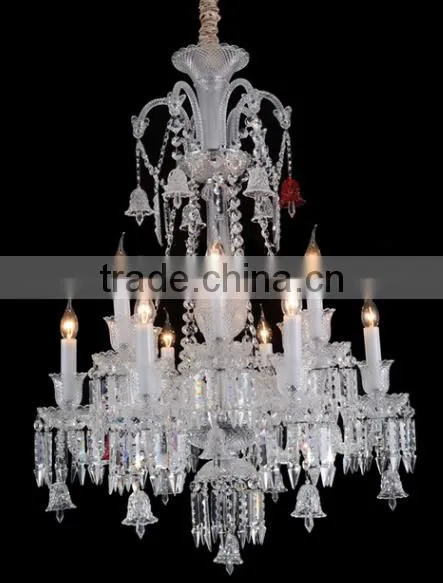 Clear /Red /Amber /Gold Baccarat crystal chandelier for Middle East