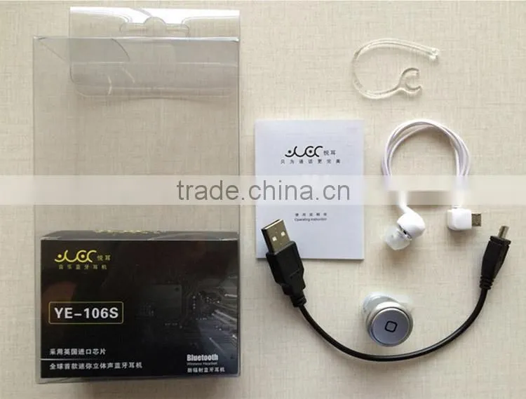 2014 New Super Mini stereo bluetooth headset