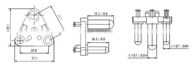 South Africa plug insert