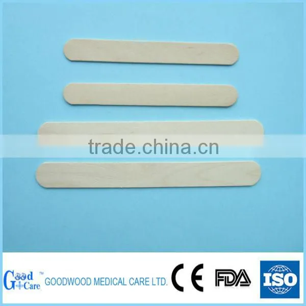 disposable sterile medical wooden tongue spatula