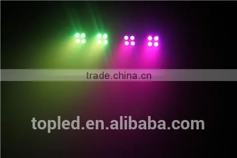 Alibaba Gold Member DMX512 RGBW 4in1 Par System LED Project Disco Light