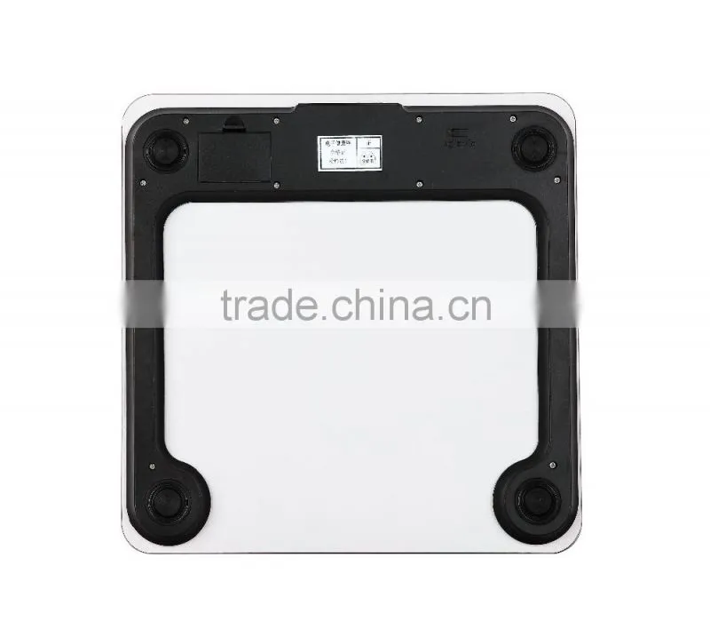 digital body fat analyzer for health care and household use with glass top for measure body fat, bone, water