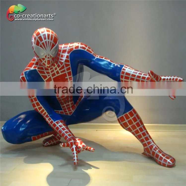 Innovative and New product fiberglass Mirinda character staute