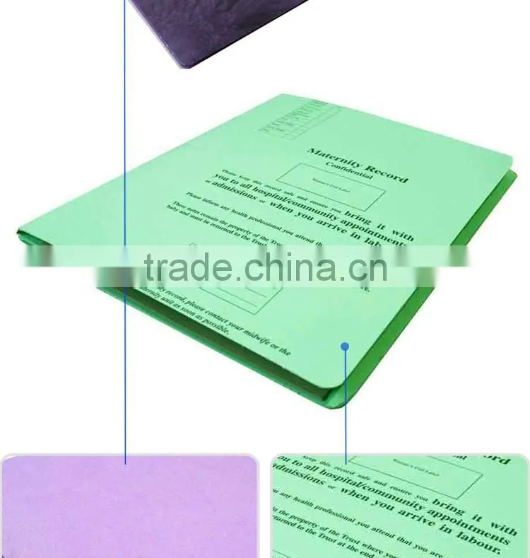 Manila file folder printing Medical record folder