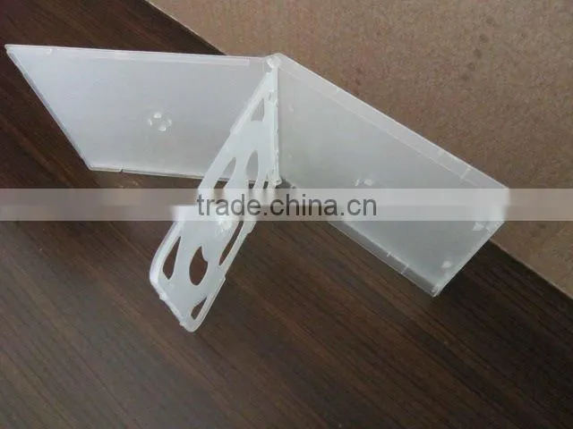 10mm 4 disc clear CD case