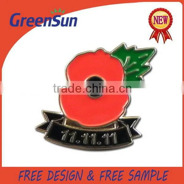 Competitive price rich for design ribbon metal badges