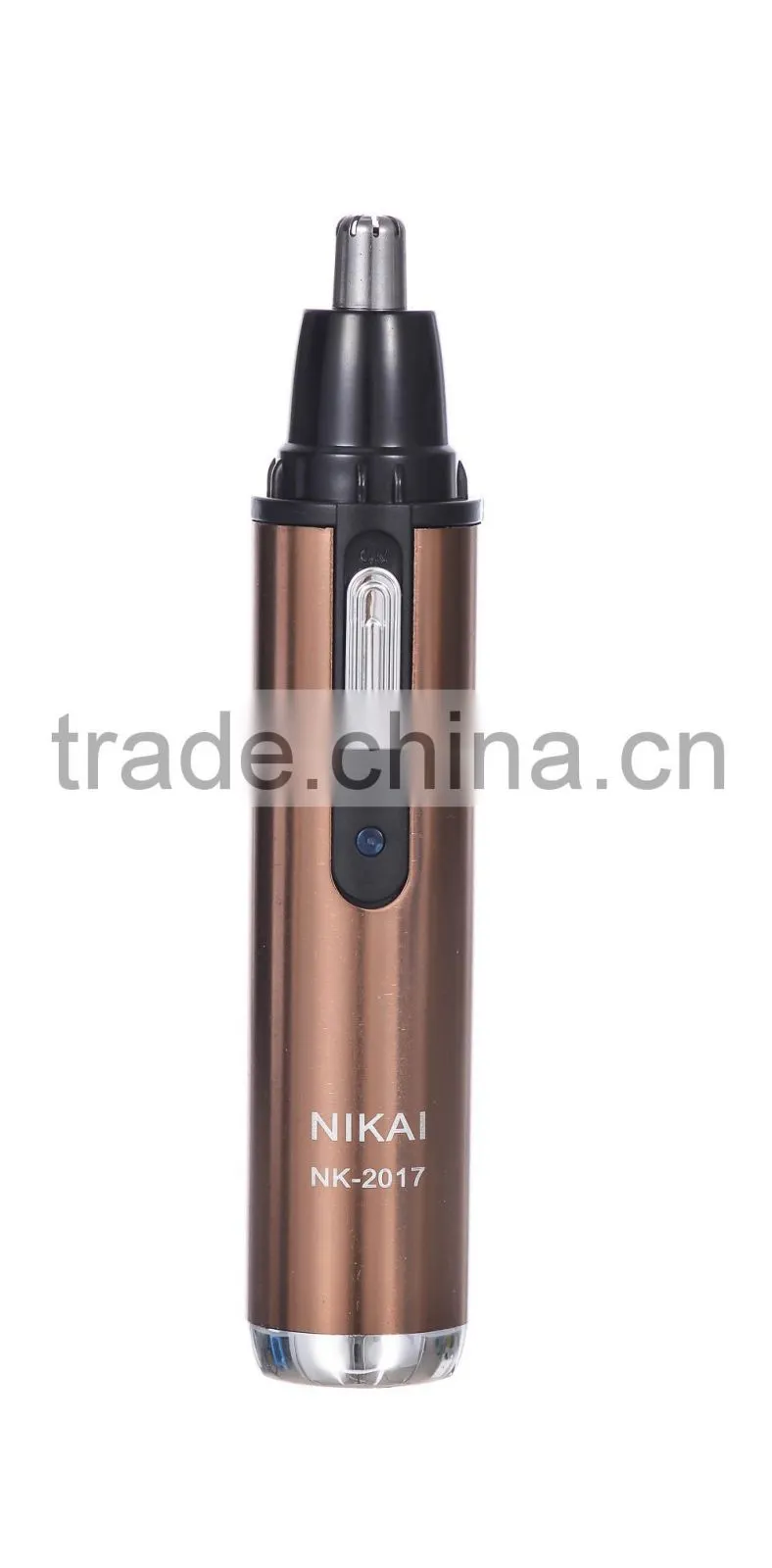 Nose and moustache 2 in 1 deluxe trimmer for facial hair and nose hair