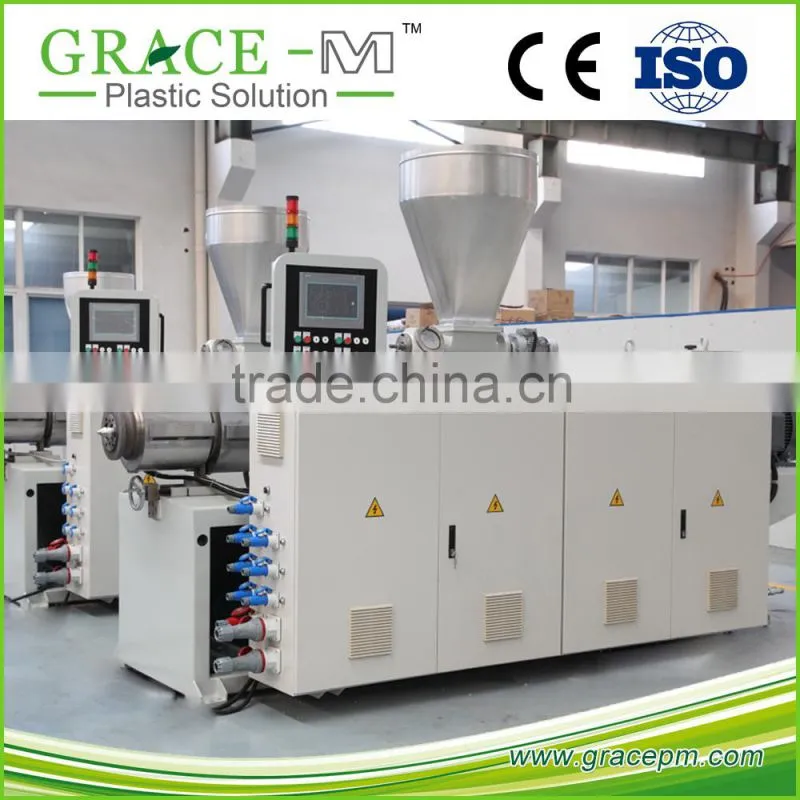 High efficiency profile production plastic extrusion machinery
