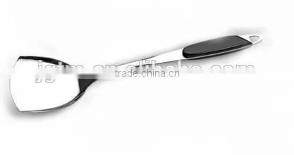 Stainless Steel Kitchen Utensil Long Handle Slotted Pancake silicon spatula shovel
