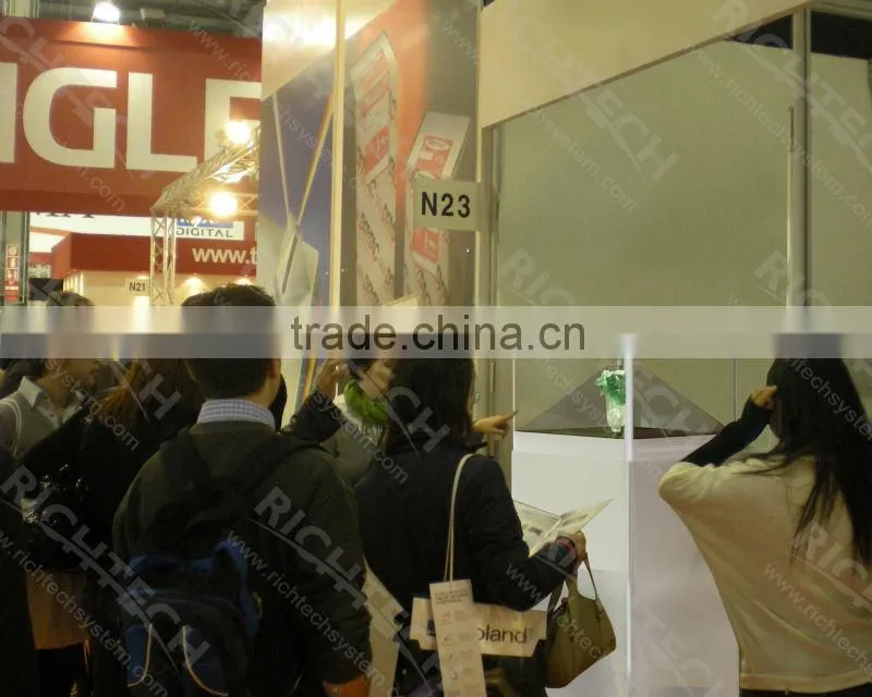 Richtech multiside acrylic showcase vivid 3D hologram display