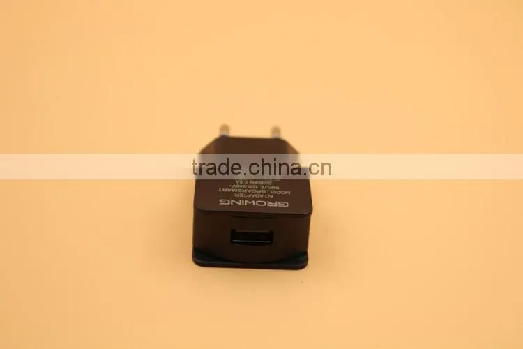 UL/CE/RoHS/FCC approved 5v 1a mini usb charger