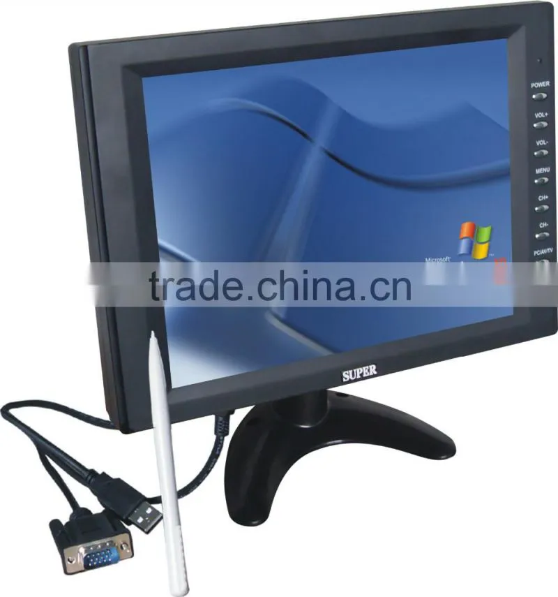 10.4 inch TFT car lcd monitor with TV and VGA function