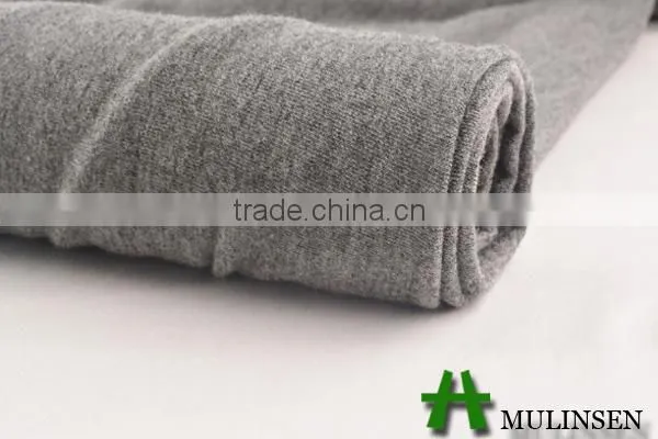 Shaoxing Mulinsen textile polyester rayon stretch jersey melange fabric