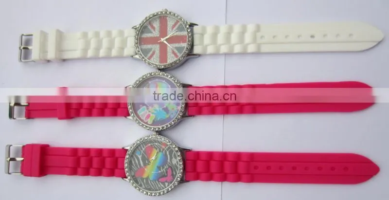 silicone slap watch,silicon watches ladies,new types watch