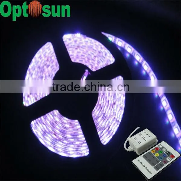 High lumens 24 volt led lighting flex strip