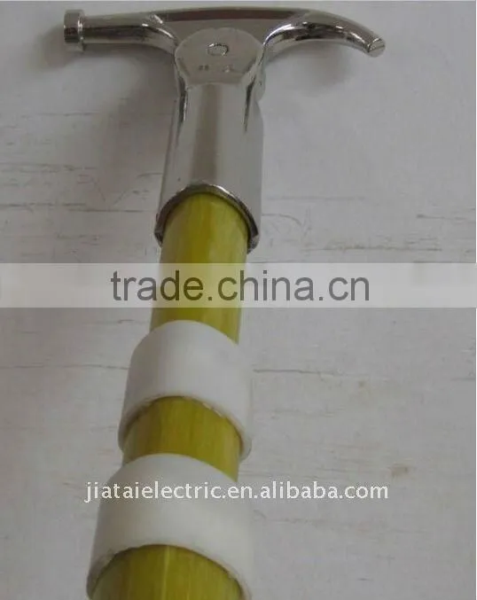 telescopic hot stick with triangle tube