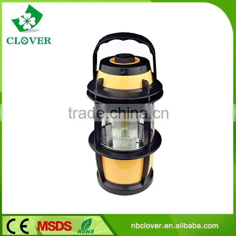 Portable outdoor 16 LED plastic rechargeable led camping lantern