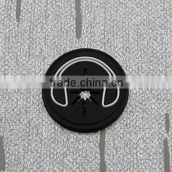 Common Round Earring Hole Rubber Label