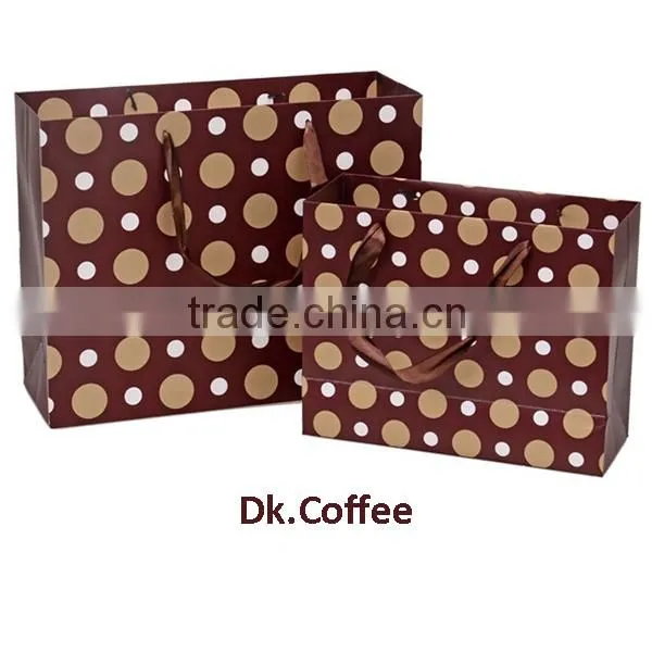 Fashion Modern Colorful Paper Shopping Bag