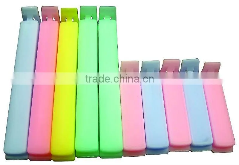 PLASTIC VACUUM CLIP BAG CLIP 4PCS PER SET