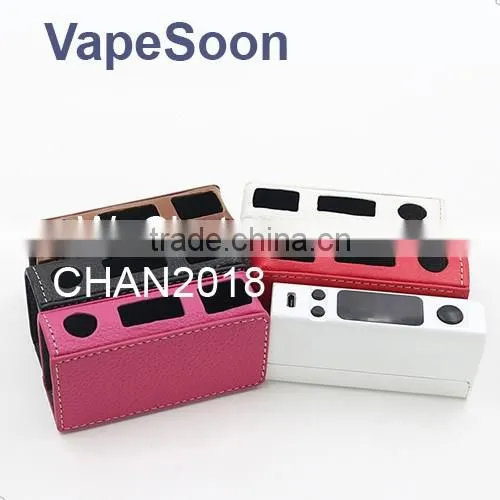factory origin E-VIC VTC MINI mod leather Skin Antislide mod box Sleeve with five color choice