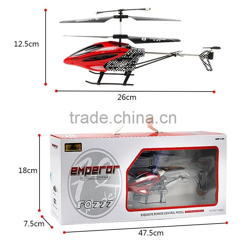 FQ777-906 plane toy with remote control 3.5CH Mini Infrared Control Helicopter
