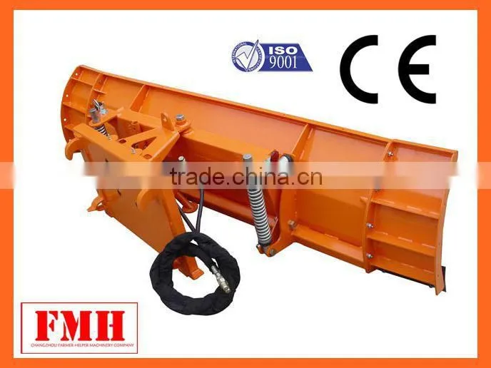 3 point hydraulic pto tractor attachment snow removal snow plow with ce