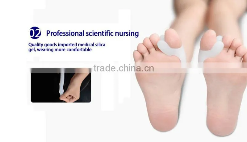 Hallux Valgus Bunion Toe Separator Valgus ,toe corrector with wholesale price