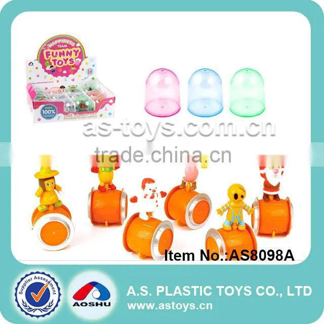 Colorful mini plastic wind up caterpillar toys