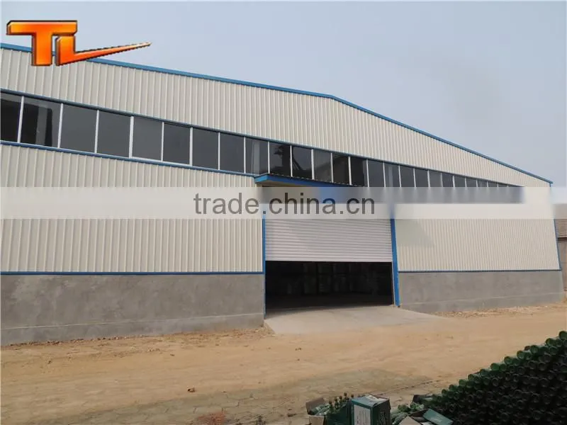 low cost prefabricated steel structure building construction