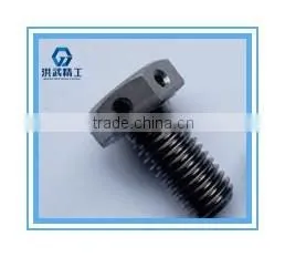 Hexagon bolts with wire holes on head-fine pitch thread